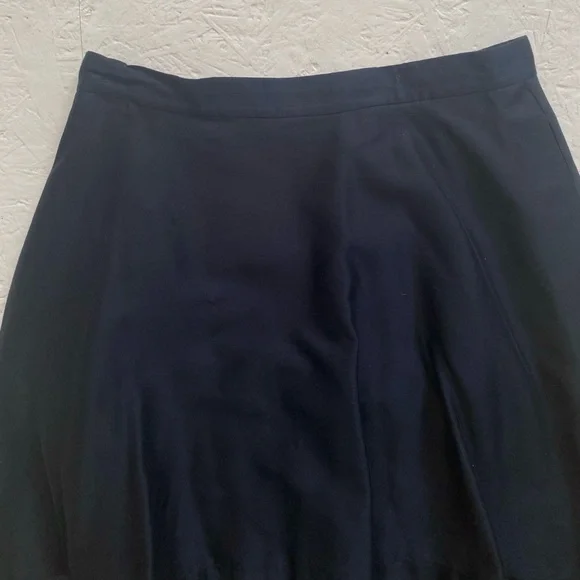 COS Navy Cocoon High/Low Skirt - Picture 5 of 6